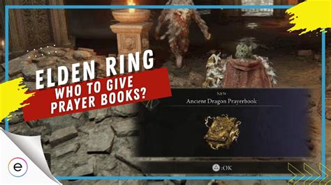 elden ring who to give prayer books to what makes them special