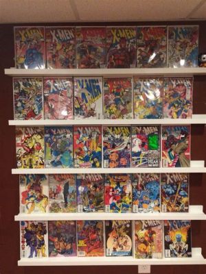 how to display comic books