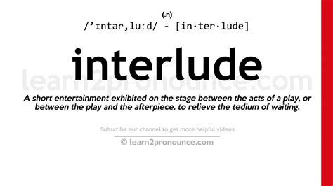 interlude definition music: Interlude, often seen as a musical interjection, serves various purposes in the realm of composition and performance, bridging sections of a piece or serving as a temporary respite from the main theme.