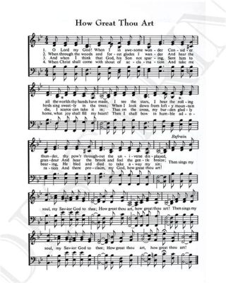 Sheet Music: How Great Thou Art, and Its Endless Expressions